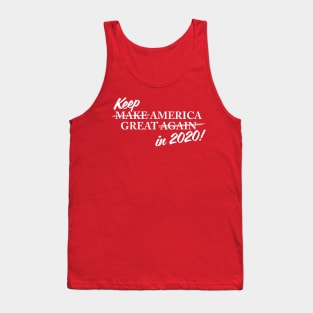 Trump - Keep America Great in 2020 Tank Top